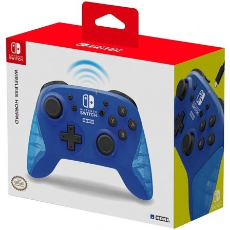 Hori Gamepad Inalámbrico Horipad para Nintendo Switch - Azul Hori Gamepad Inalámbrico Horipad para Nintendo Switch - Azul
